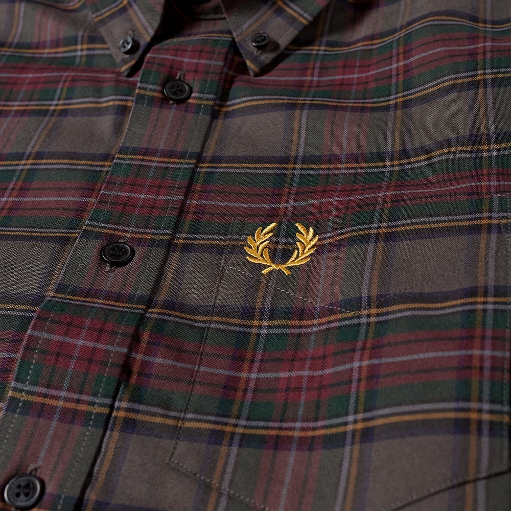 Fred Perry Tonal Tartan Shirt - 2