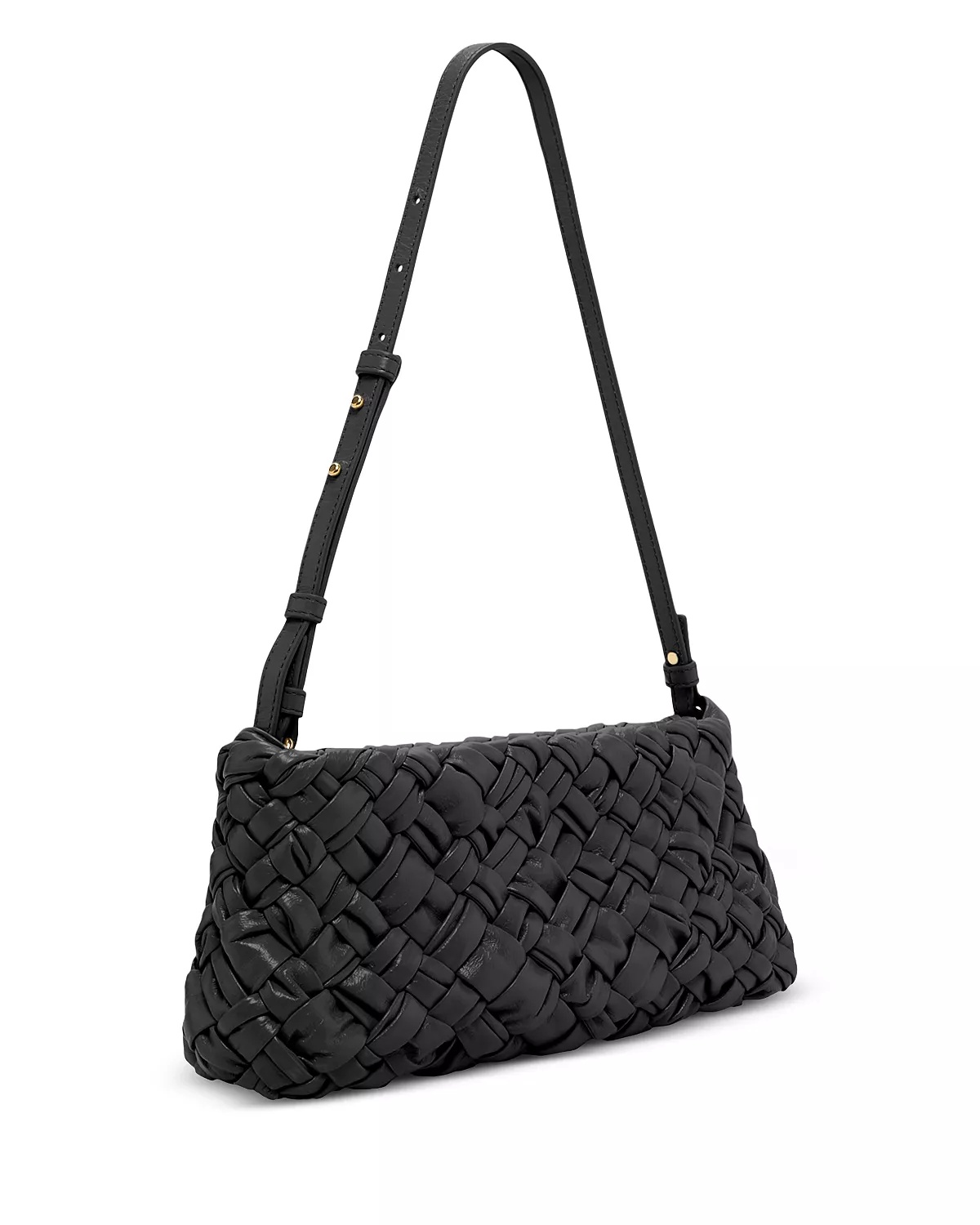 Kalimero Cha Cha Foulard Intreccio Leather Clutch - 3