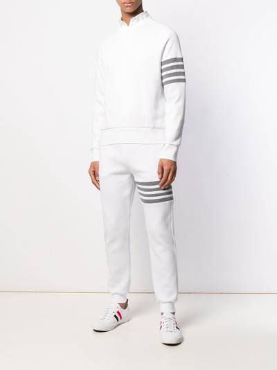 Thom Browne Waffle crew neck Sweatshirt outlook