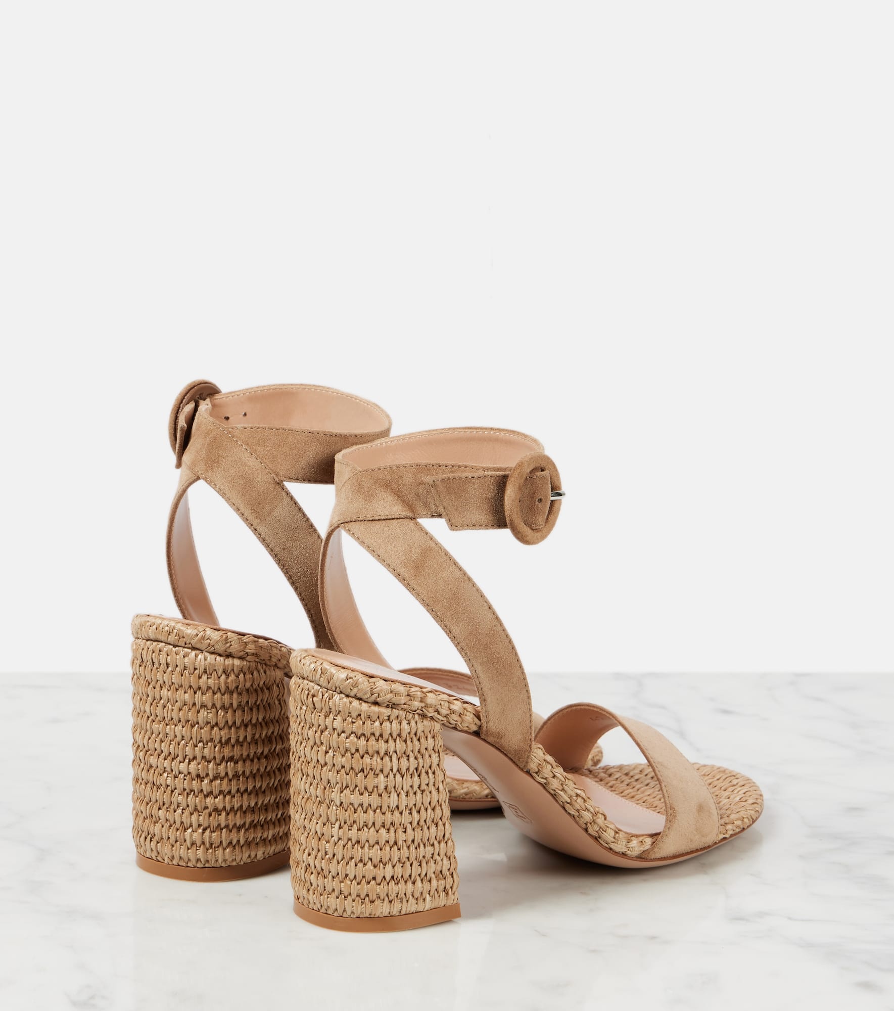 85 suede espadrille sandals - 2