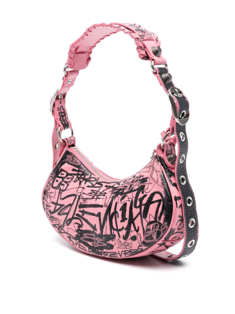 Le Cagole XS Graffiti shoulder bag - 3