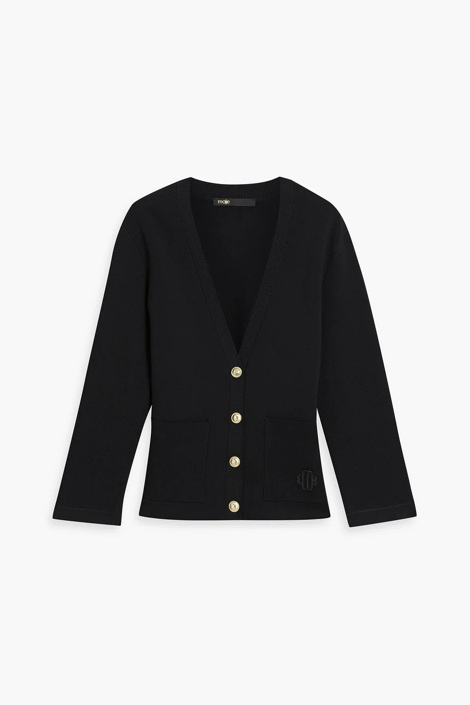 Stretch-knit cardigan - 1