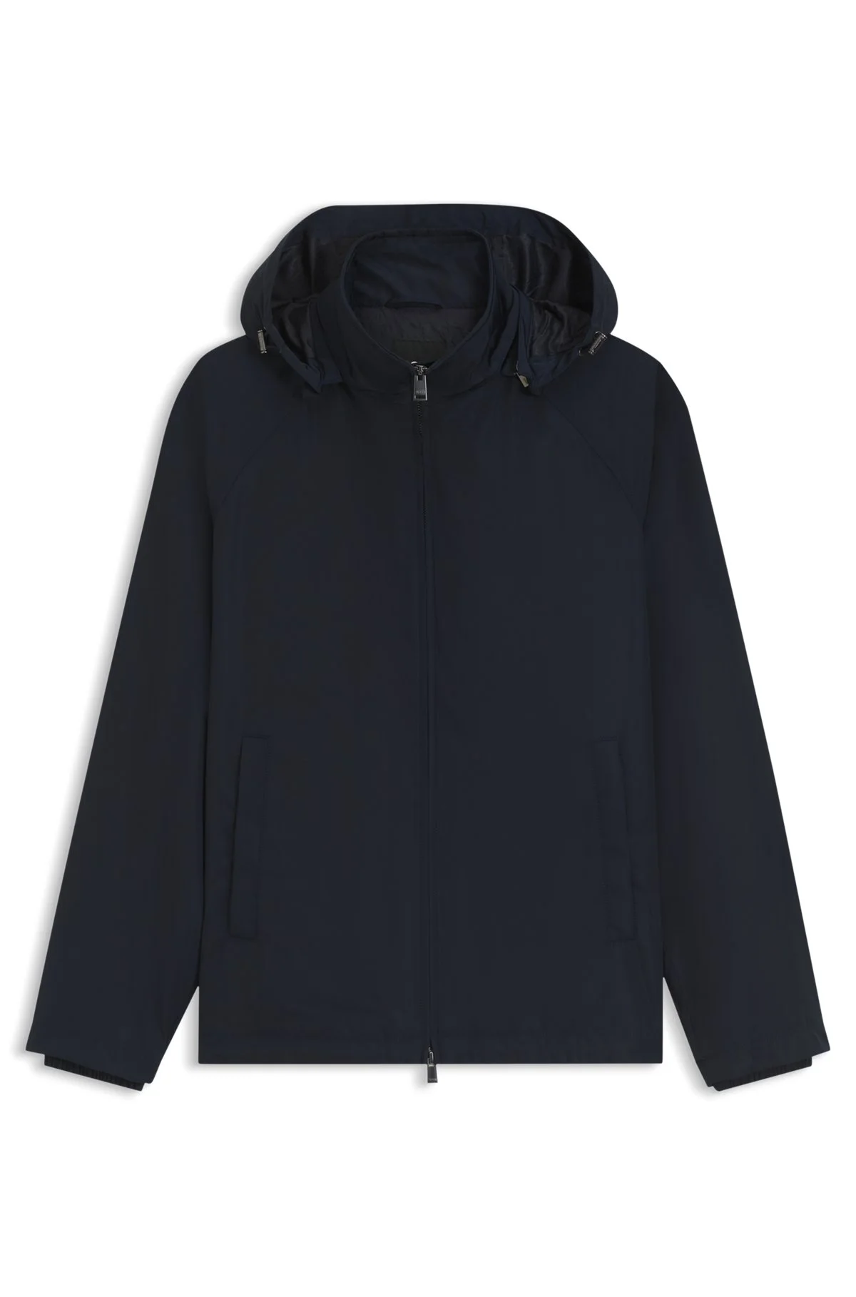 REGULAR-FIT HOODED JACKET WITH WATER-REPELLENT FINISH - 1