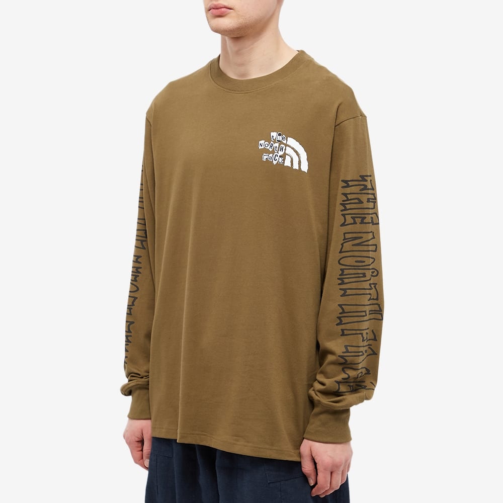 The North Face Long Sleeve Printed Heavyweight T-Shirt - 2