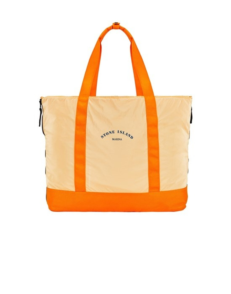 911X1 STONE ISLAND MARINA_RIP STOP PRISMATICO ORANGE 1
