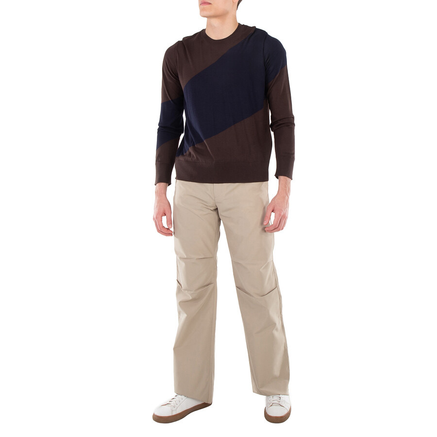 Ferragamo Virgin-Wool Fine-Knit Crew Neck Jumper - 4