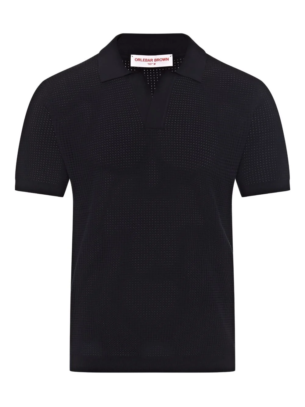 V-neck polo shirt - 1