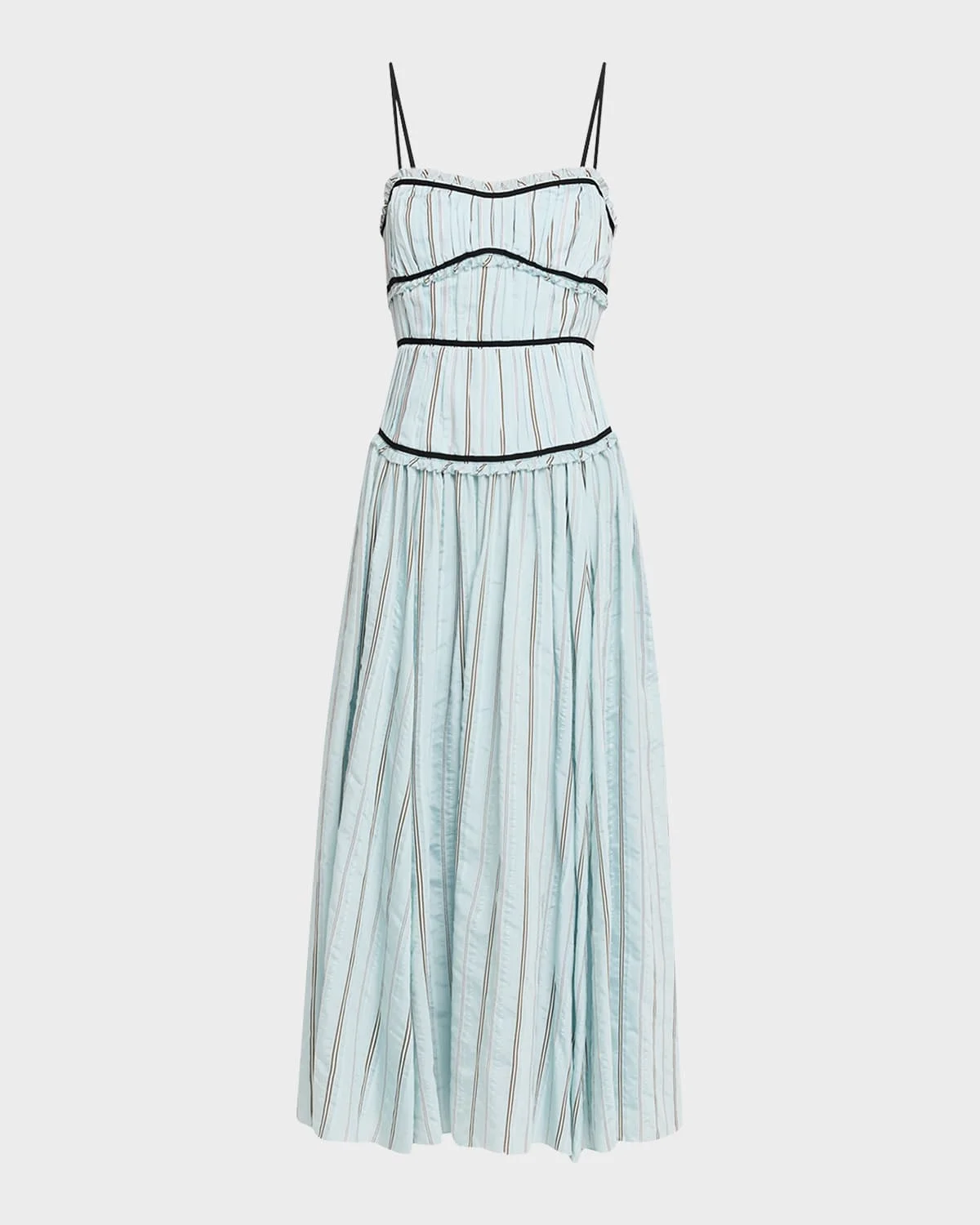 Celia Striped Maxi Dress - 1