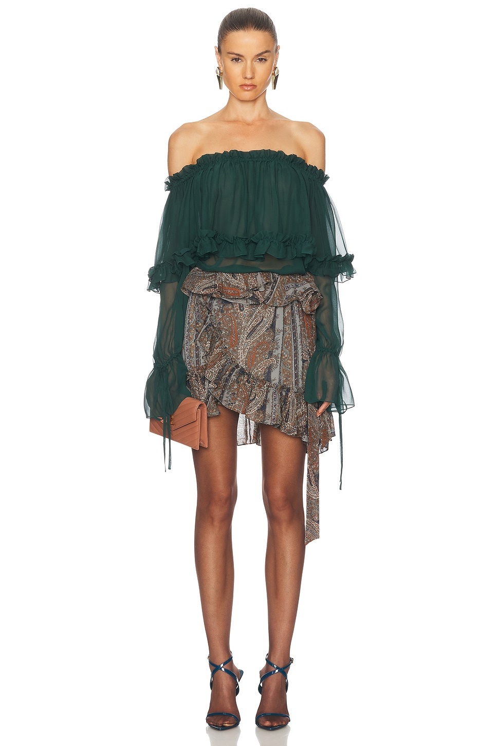 Mini Wrap Skirt - 5