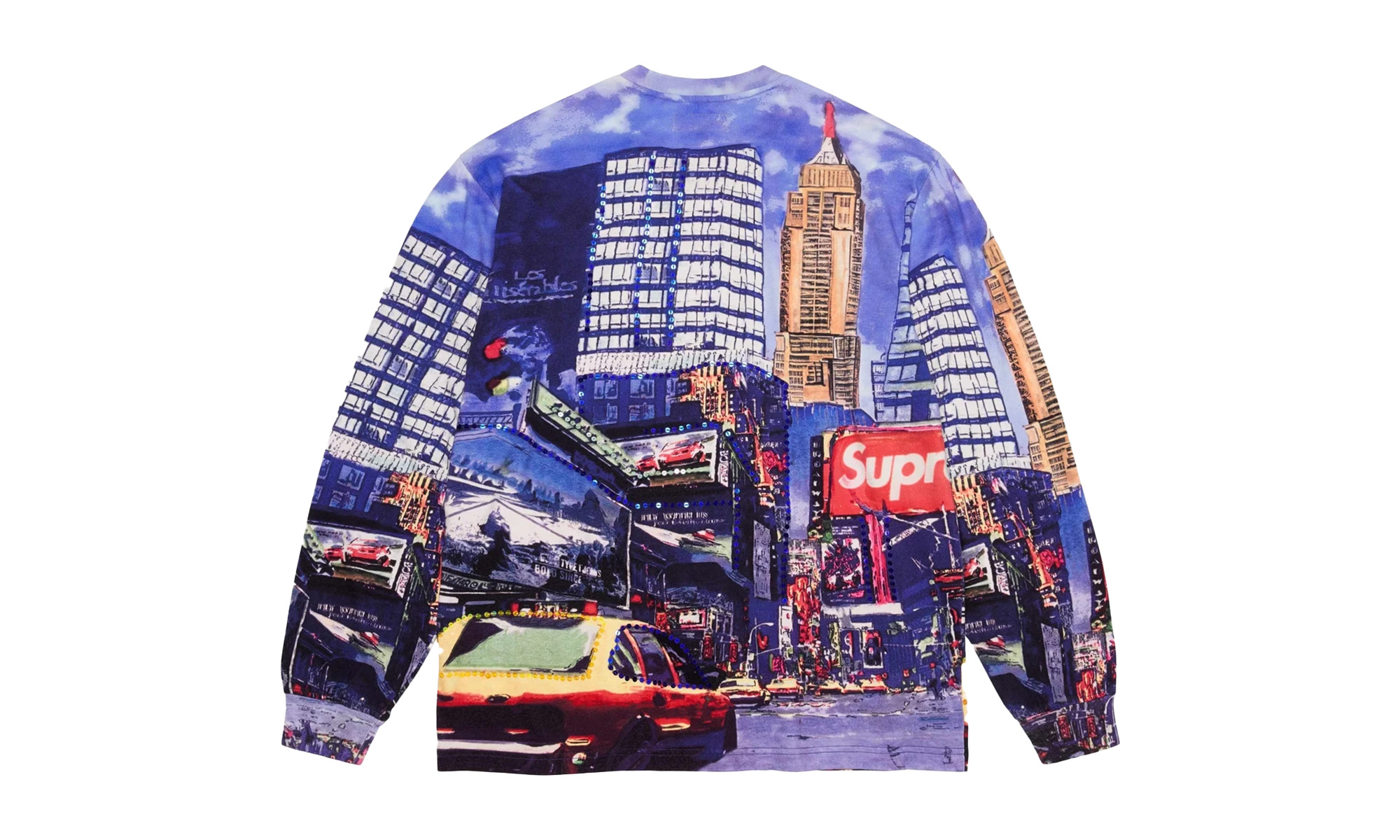 Skyline Sequin L/S Top "Purple" - 2
