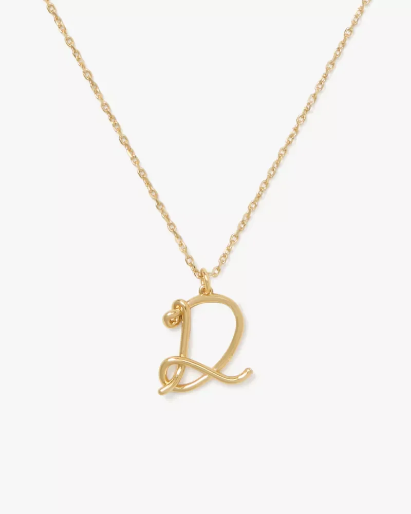 Initial Script D Pendant - 1