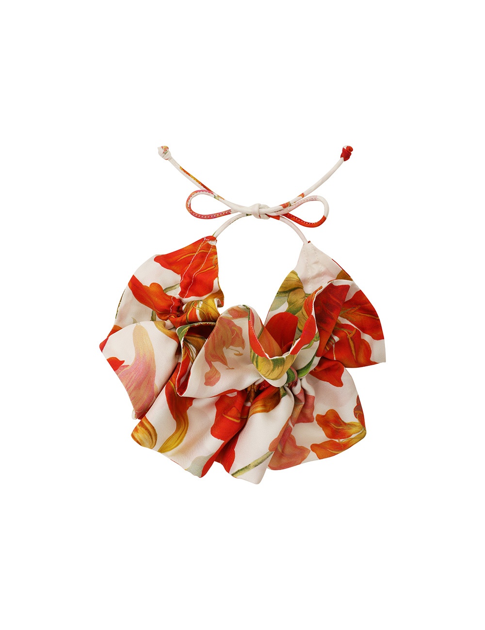 FLOWER NECK SCARF - 4