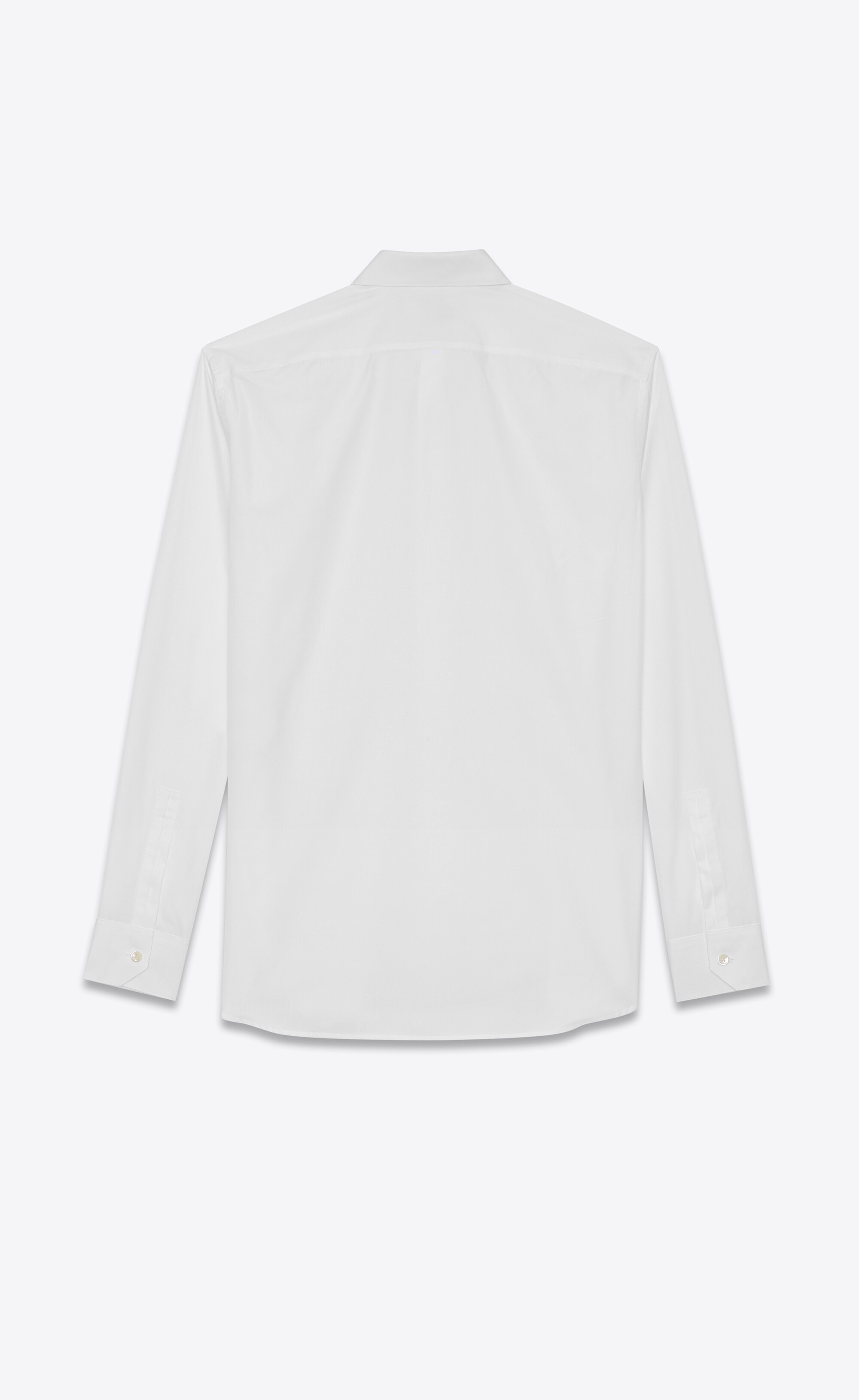 yves collar shirt in cotton poplin - 2