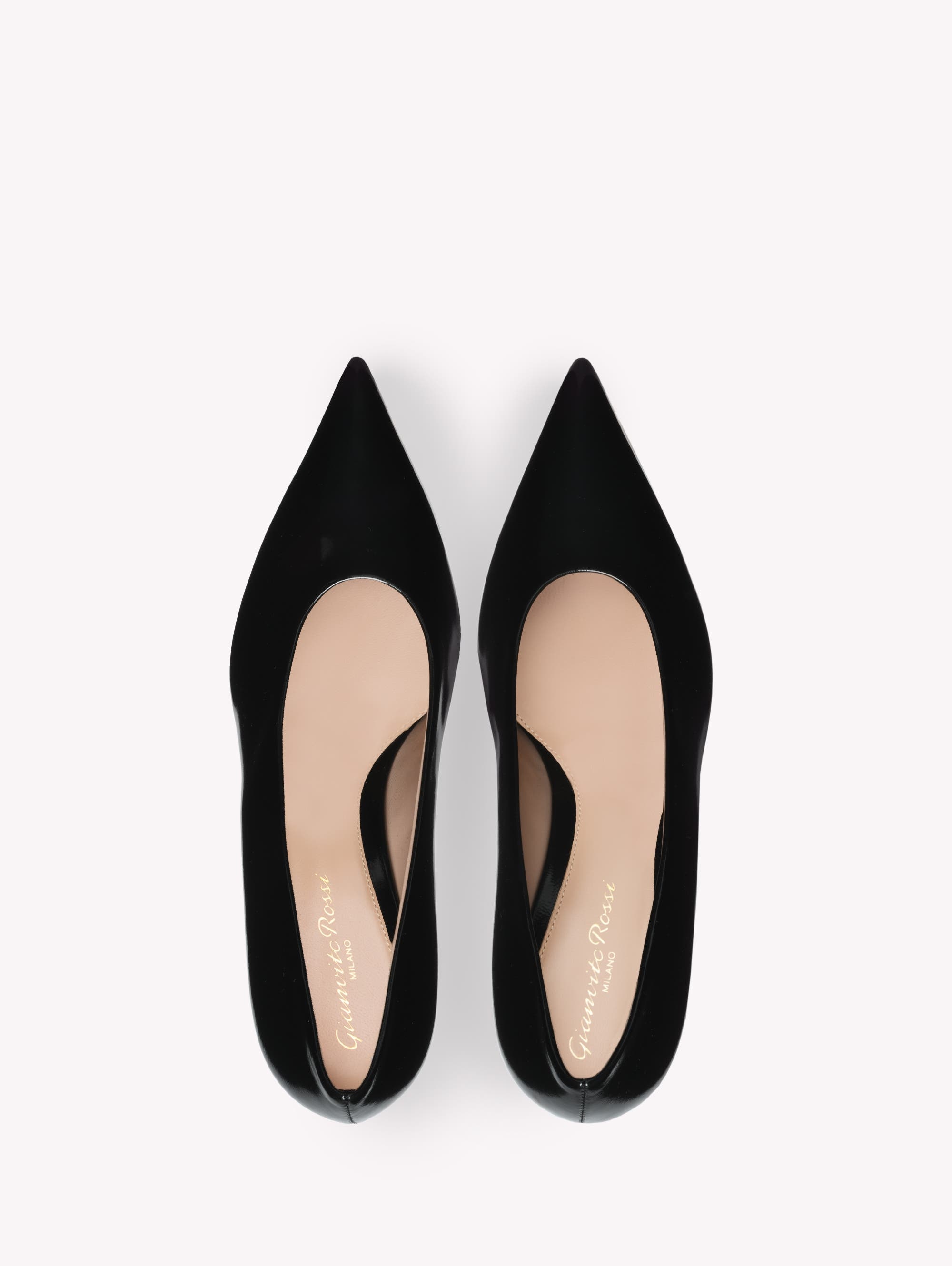 Gianvito Rossi Rania 85 Pump in Black Nappa at Nordstrom - 3