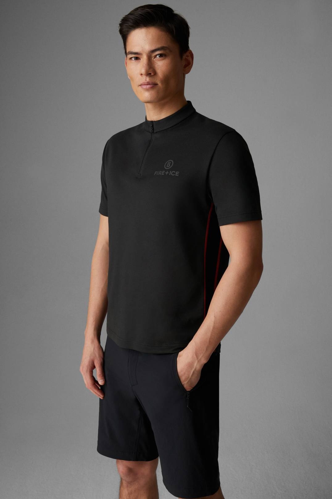 ALEKS FUNCTIONAL SHIRT IN BLACK - 2