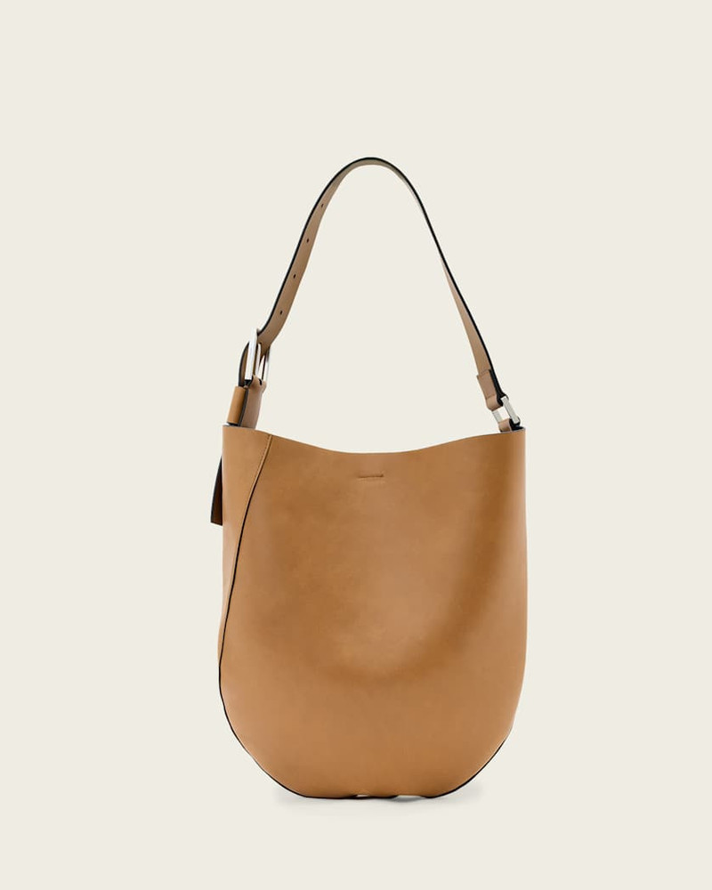LUNA LEATHER HOBO SHOULDER BAG 1