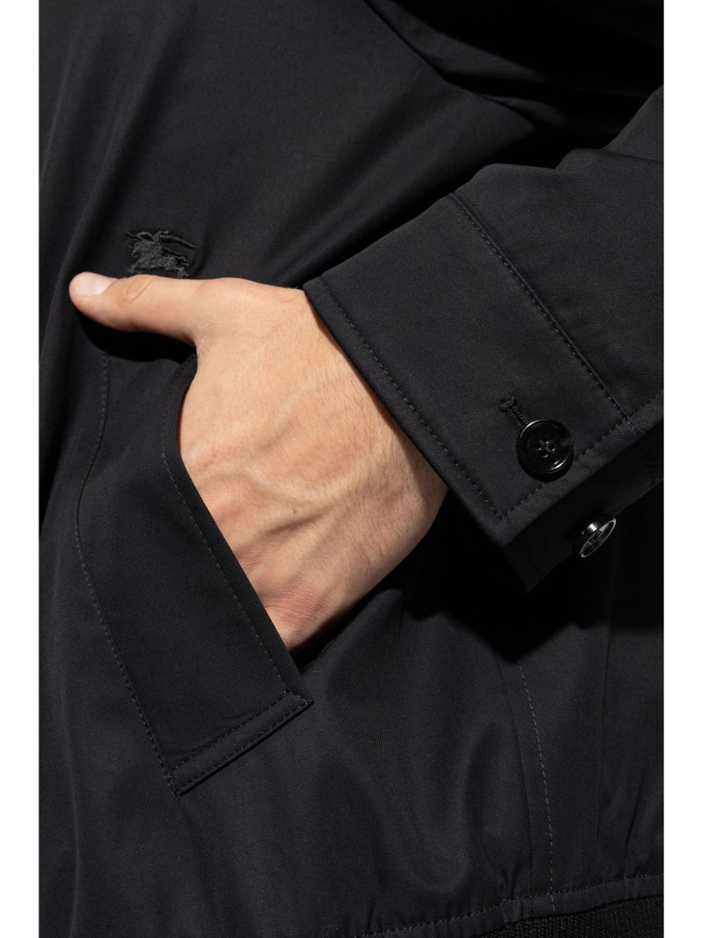 Harrington gabardine jacket - 5