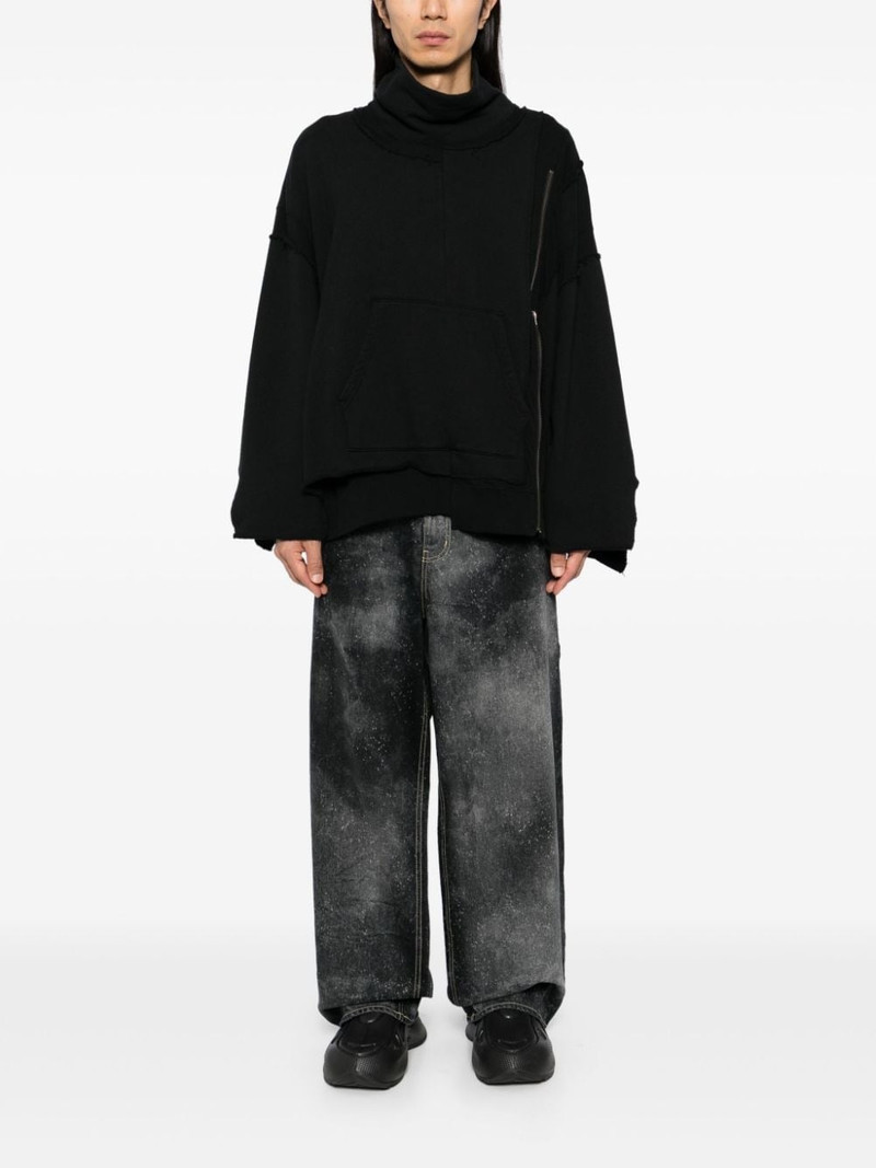 FACETASM patchwork sweatshirt outlook