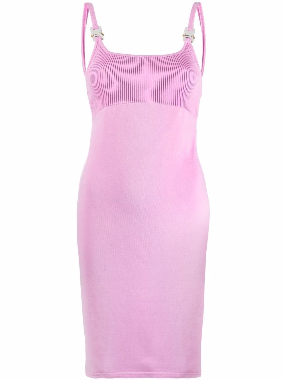 ribbed knitted dress - 1