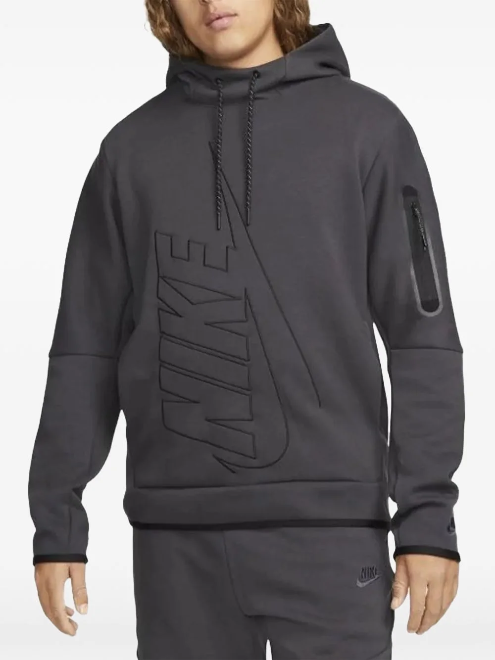 graphic-print hoodie - 1