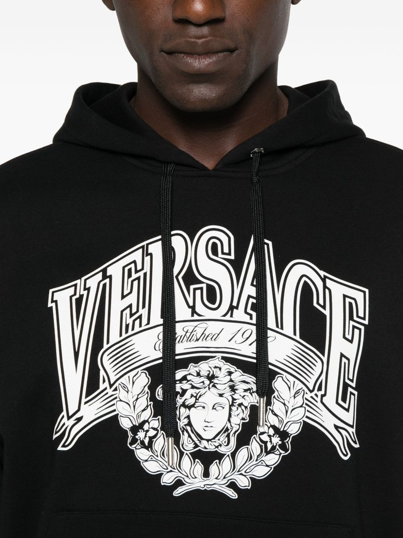 Medusa-print hoodie 5