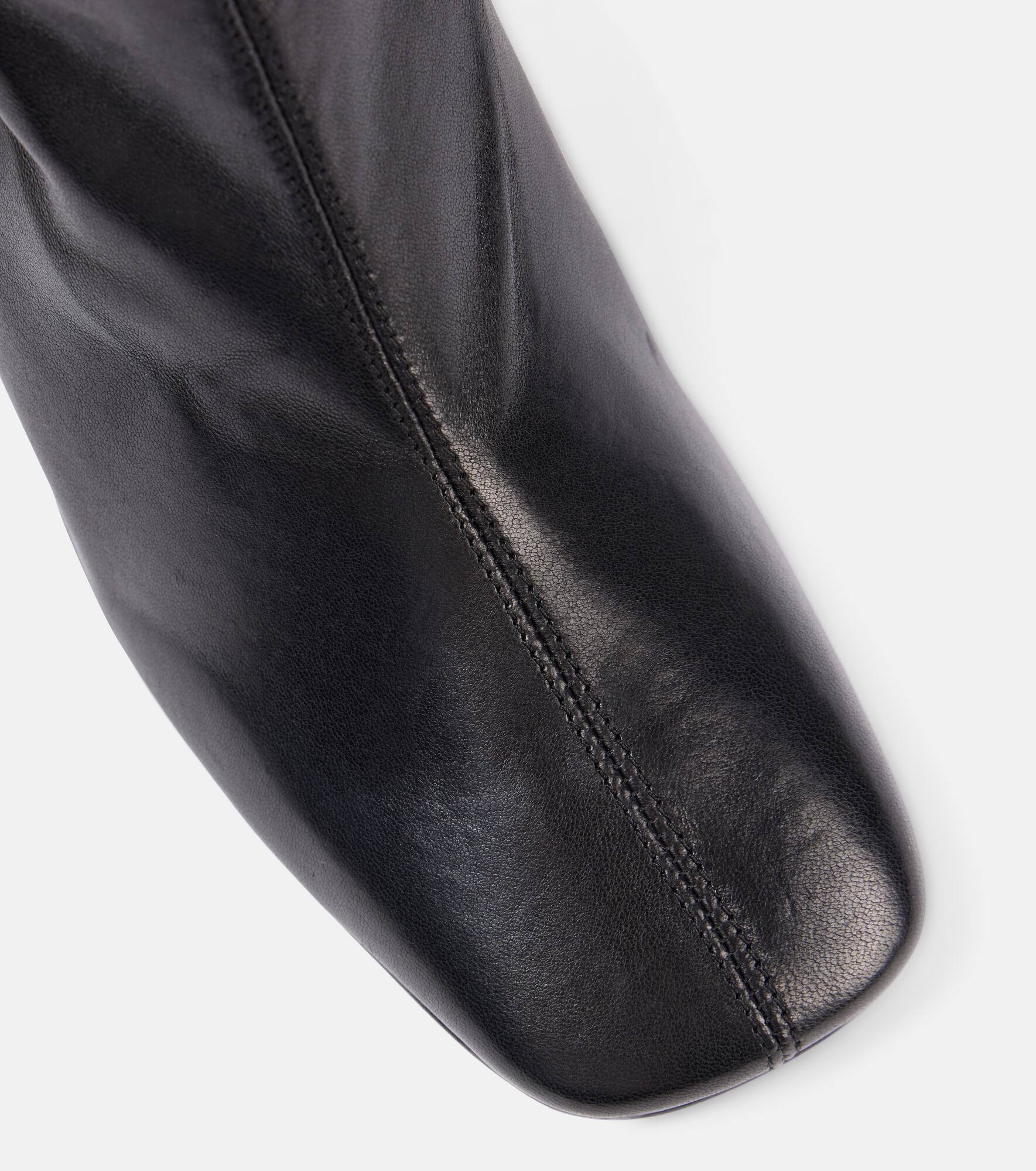 Leather ankle boots - 5