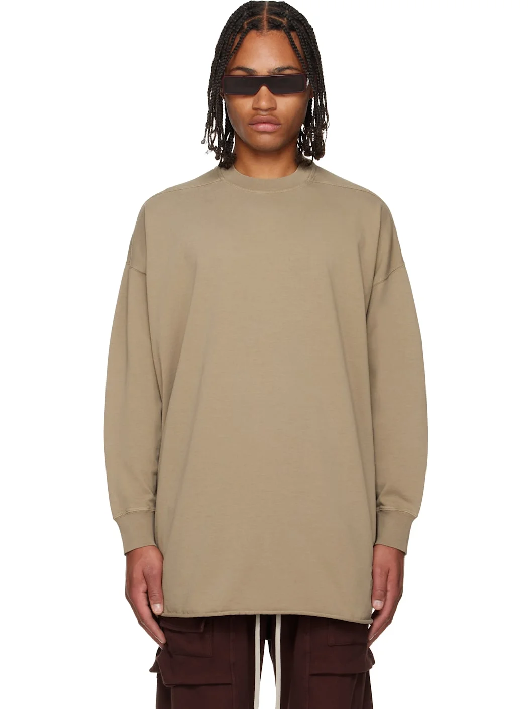 Taupe Concordians Tommy LS Sweatshirt - 1