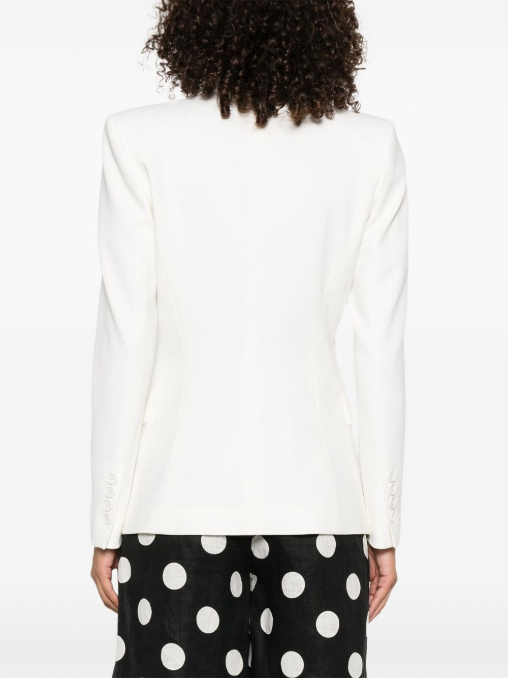 single-breasted blazer - 4
