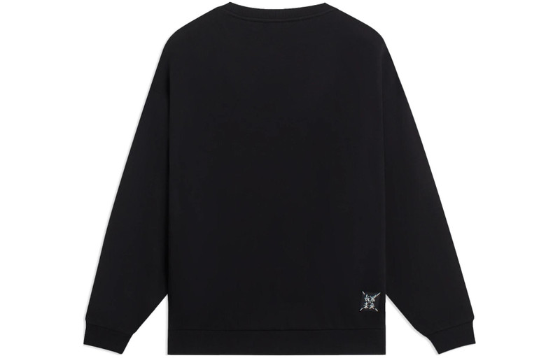 Li-Ning Li-Ning Small Graphic Sweatshirt 'Black' AWDSB51-3 outlook