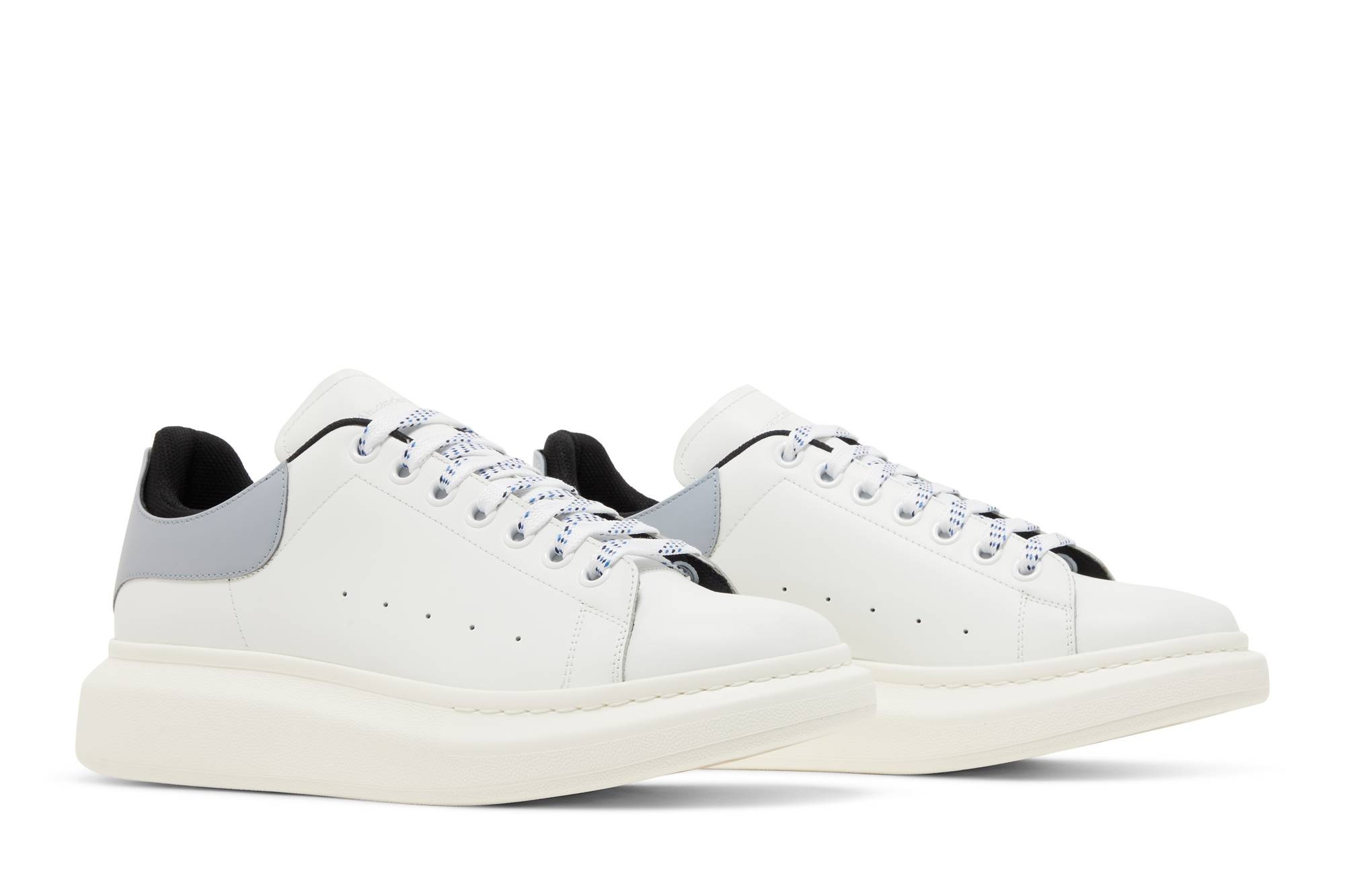 Alexander McQueen Oversized Sneaker 'White Spring Blue' - 8
