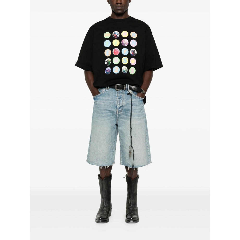 Martine Rose Black T-Shirts & Vests - T-Shirts Men - 3