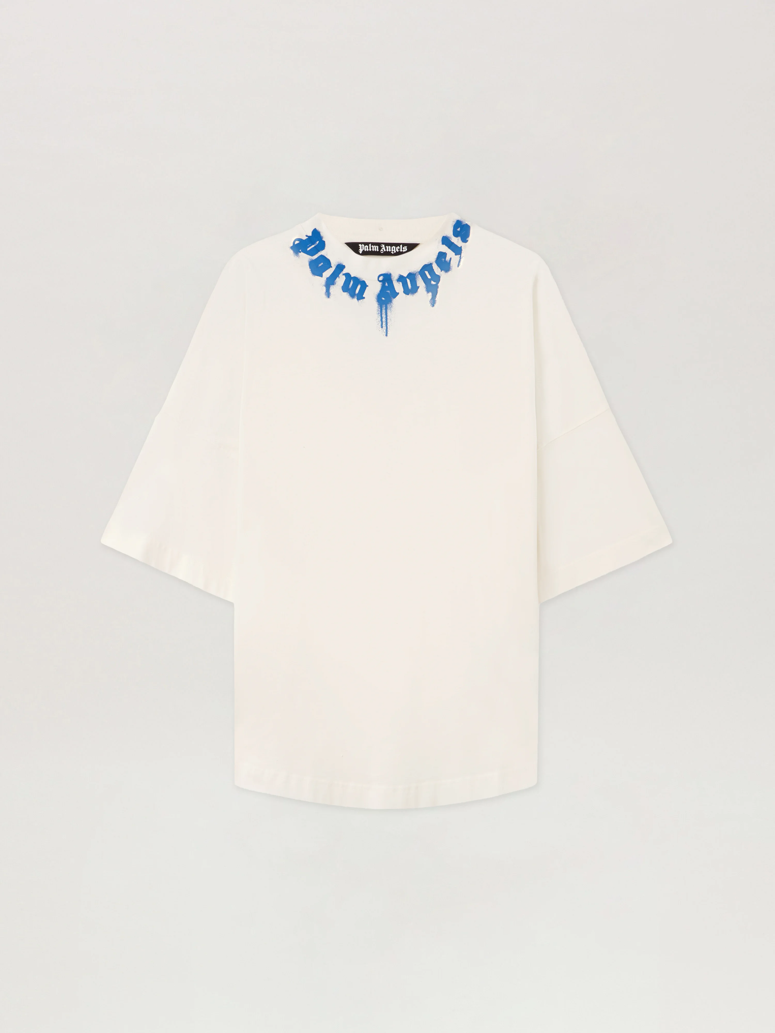 Curved Logo Over T-shirt - 1