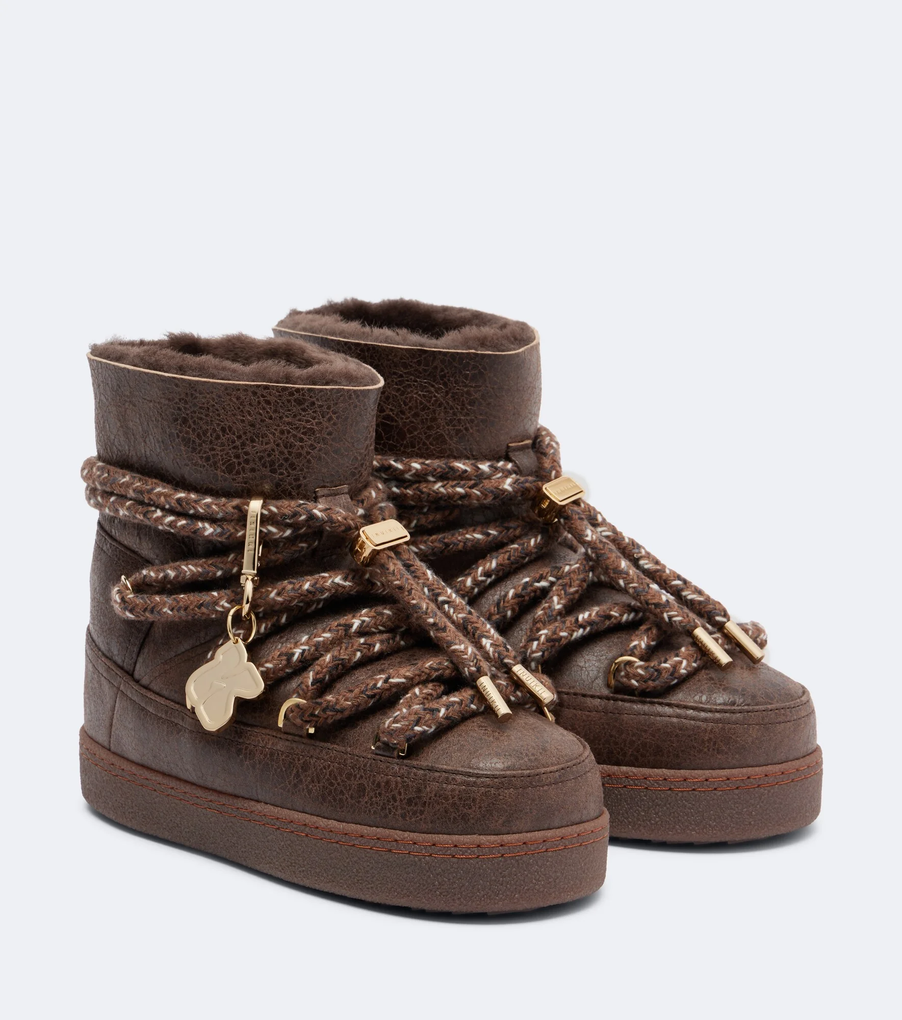 Classic leather snow boots - 1