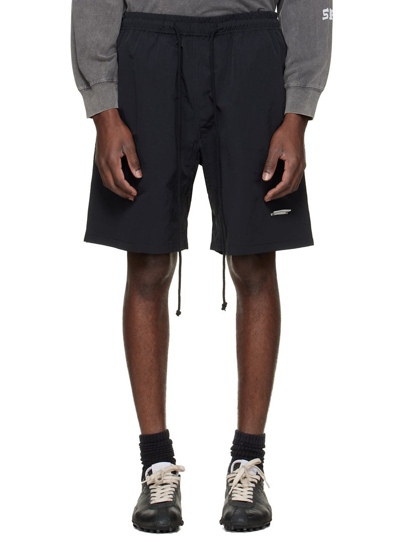 Black 'SFTM/Academy' Gym Shorts 1