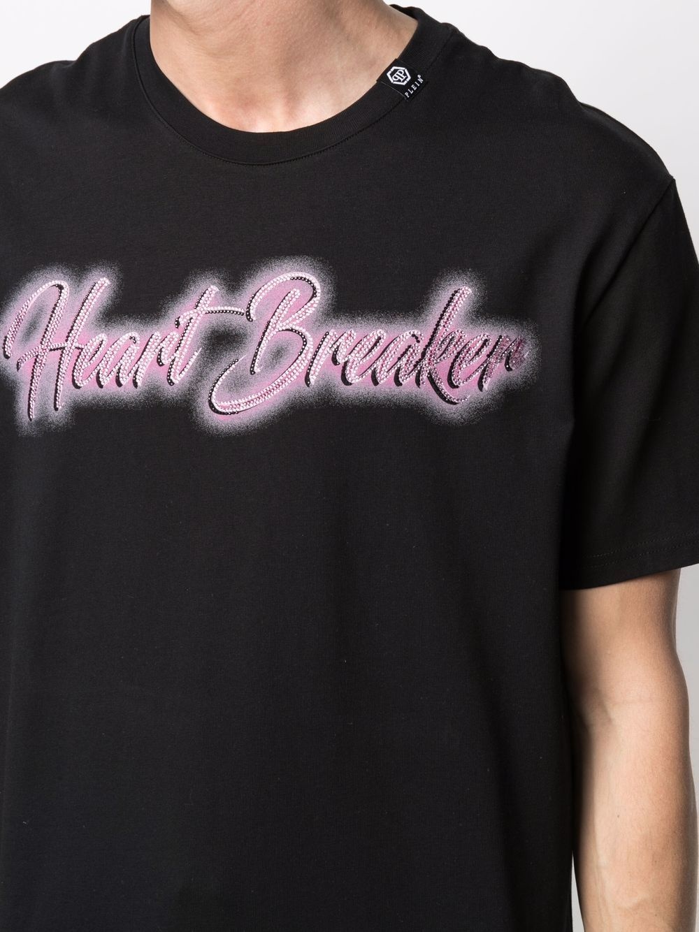 Heart Breaker embellished T-shirt - 5