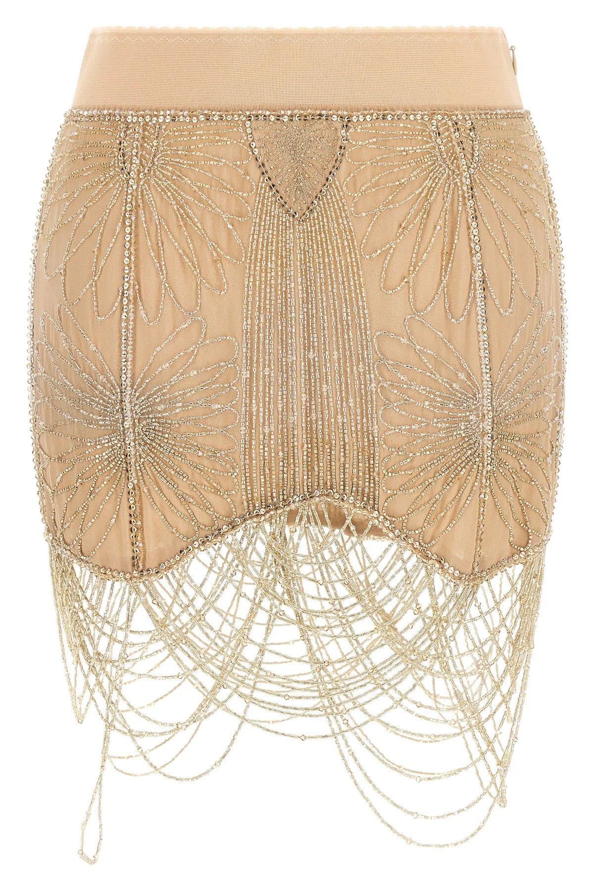 Beads Embroidery Skirt - 1