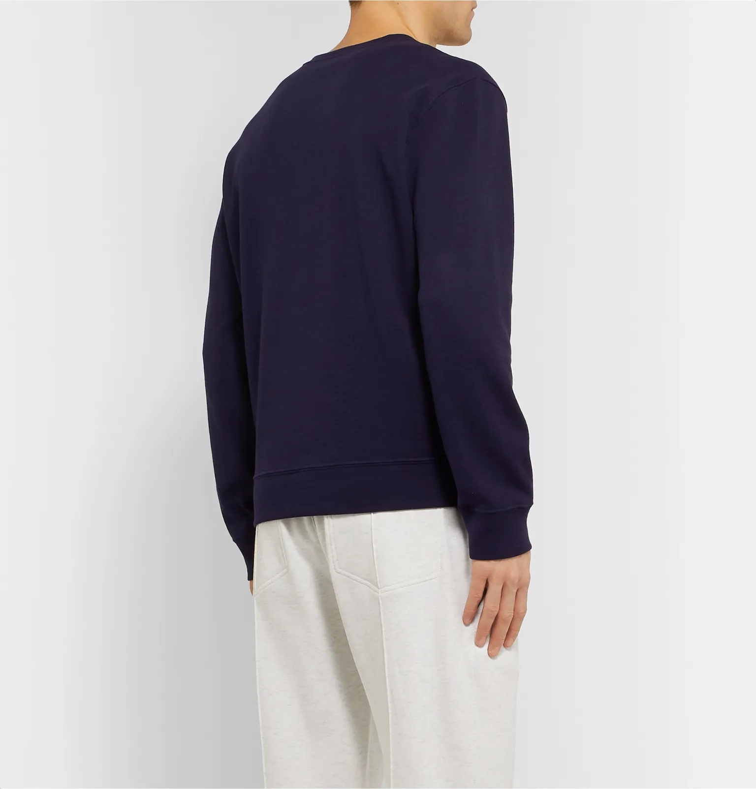 Loopback Cotton-Blend Jersey Sweatshirt - 5