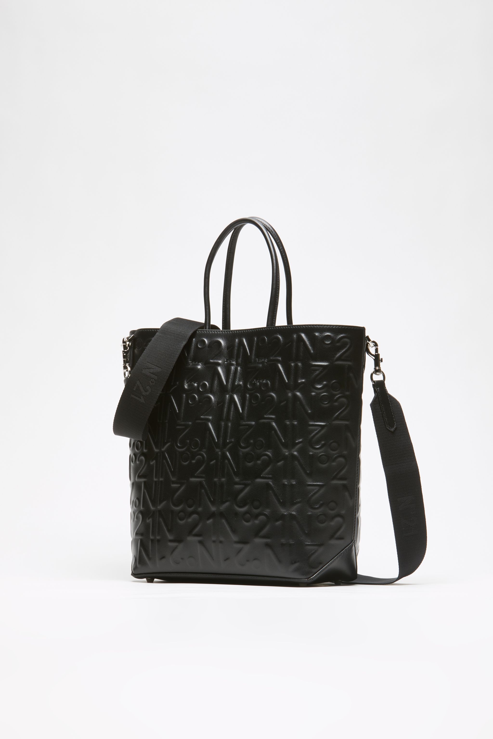 LOGO-EMBOSSED SHOPPER - 2