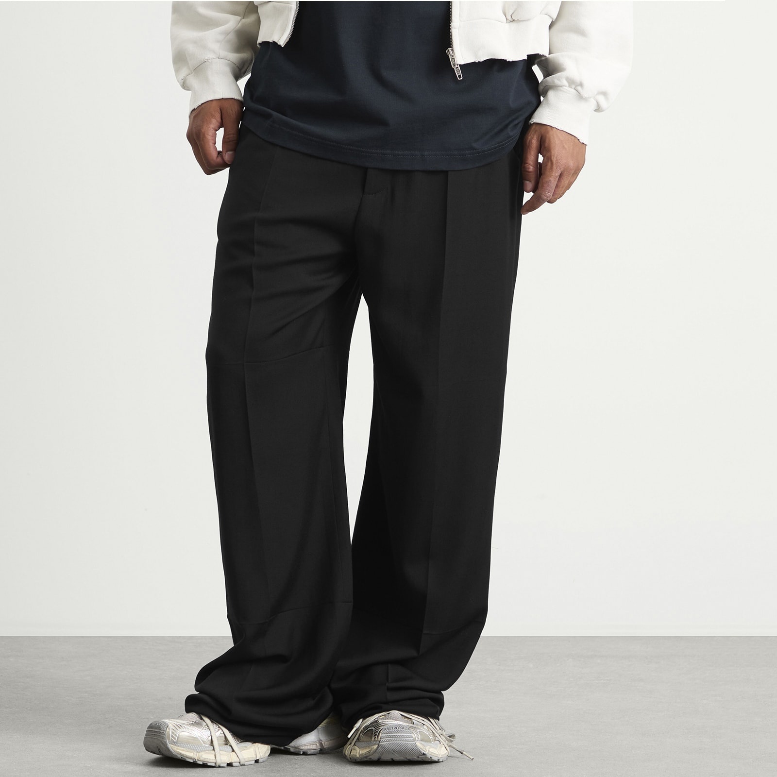 Balenciaga Fluid Twill Tailored Pants - 2