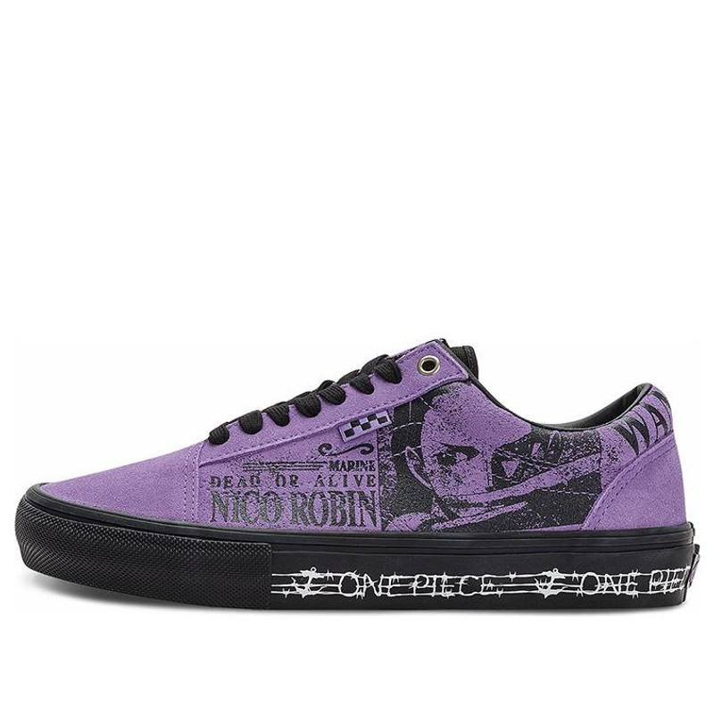 Vans One Piece x Skate Old Skool 'Nico Robin' VN0A5FCBPRP - 1