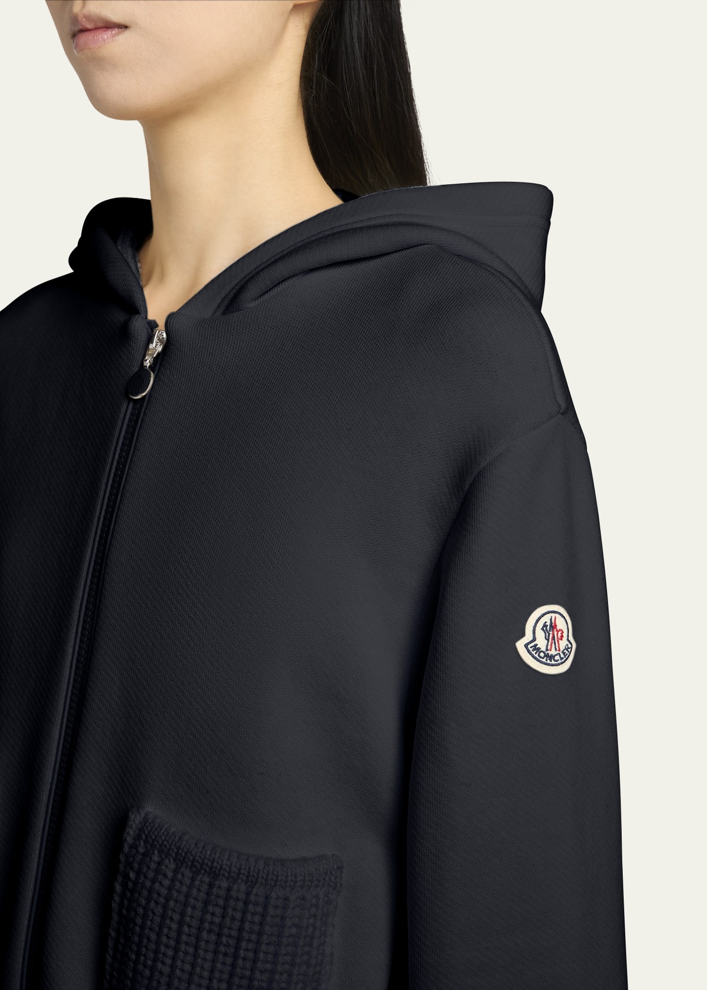 Hooded Zip-Up Cardigan - 5
