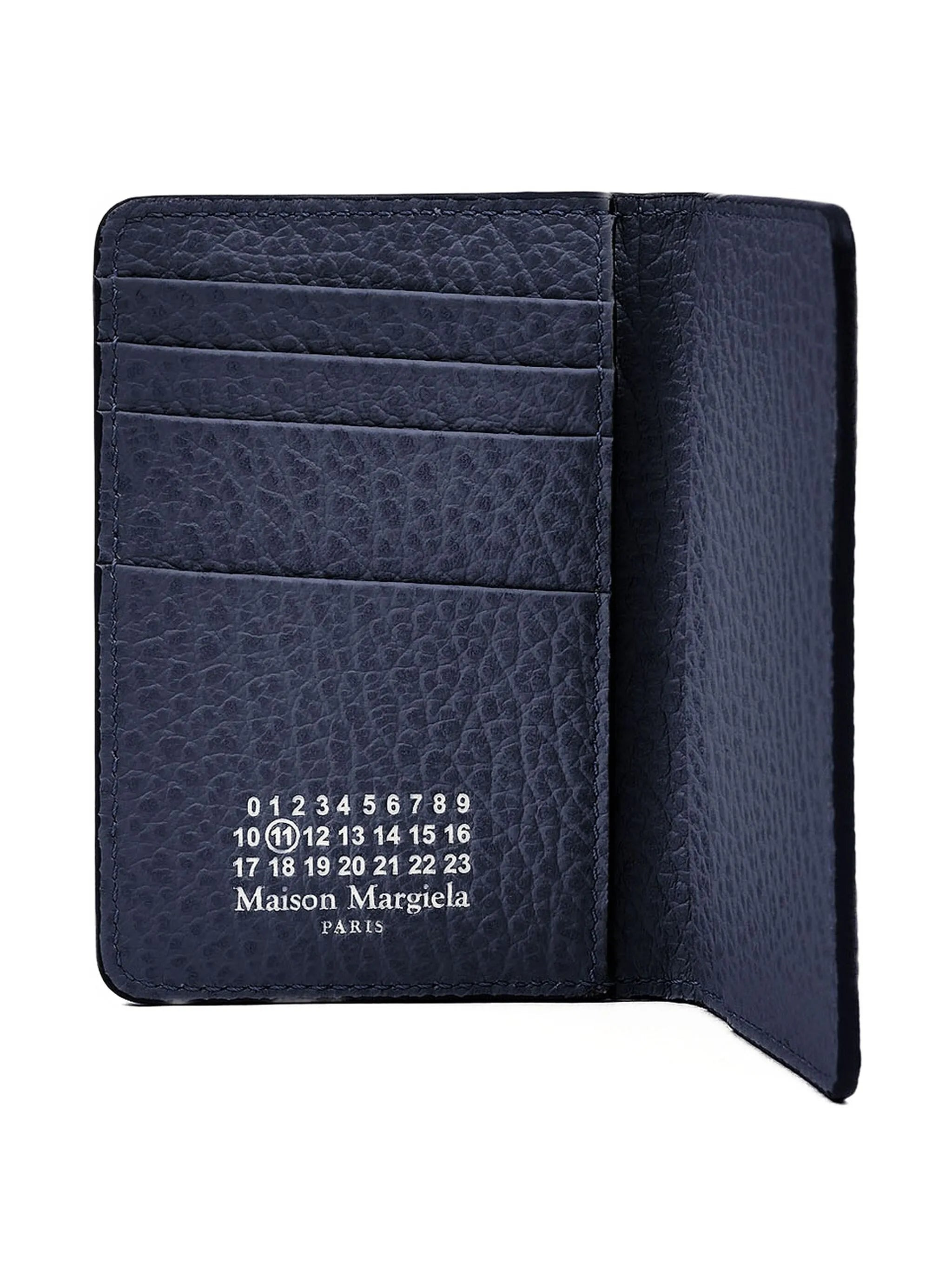 Maison Margiela Embossed Leather Cardholder - 3