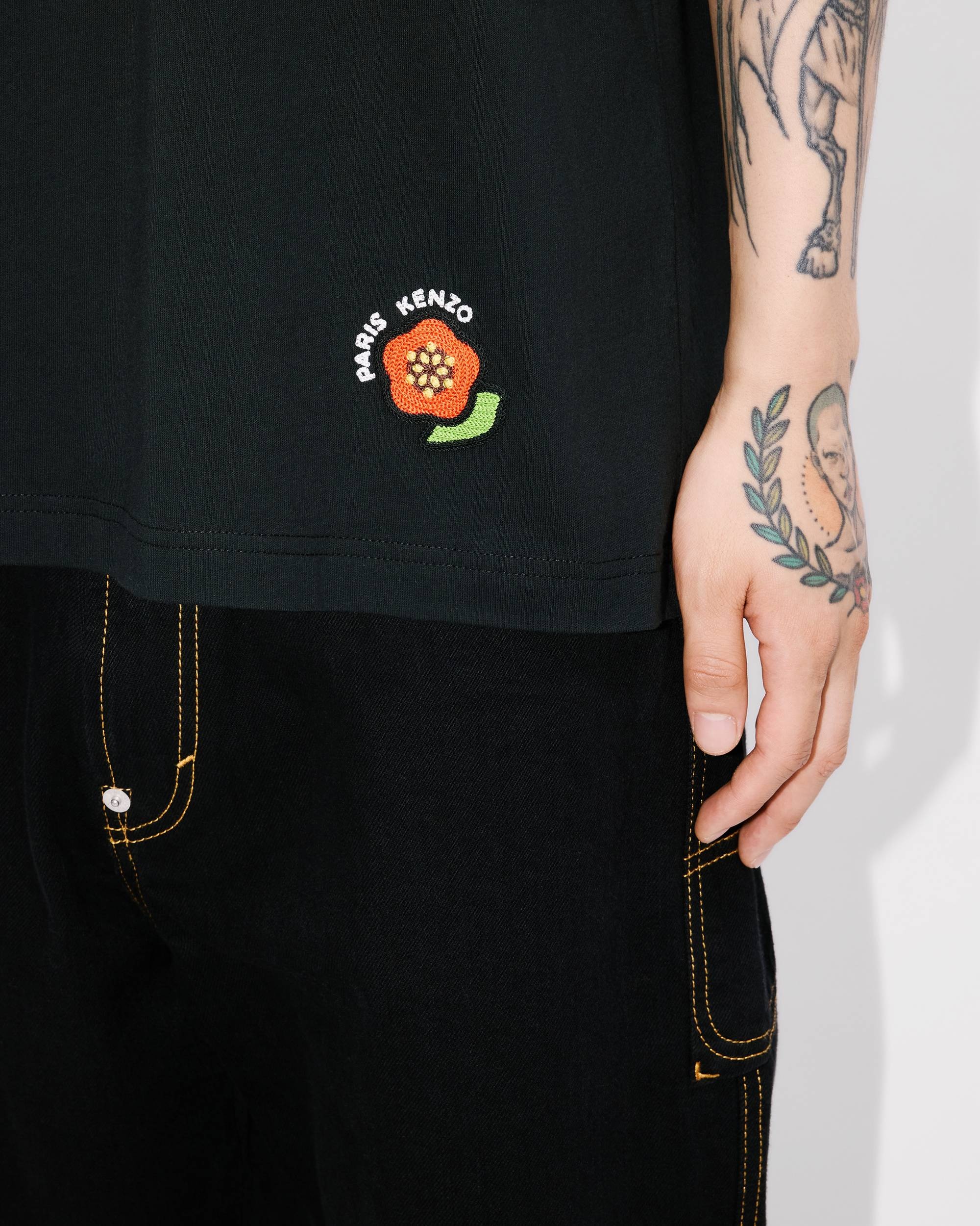 KENZO 'KENZO Pop' embroidered oversized T-shirt | REVERSIBLE