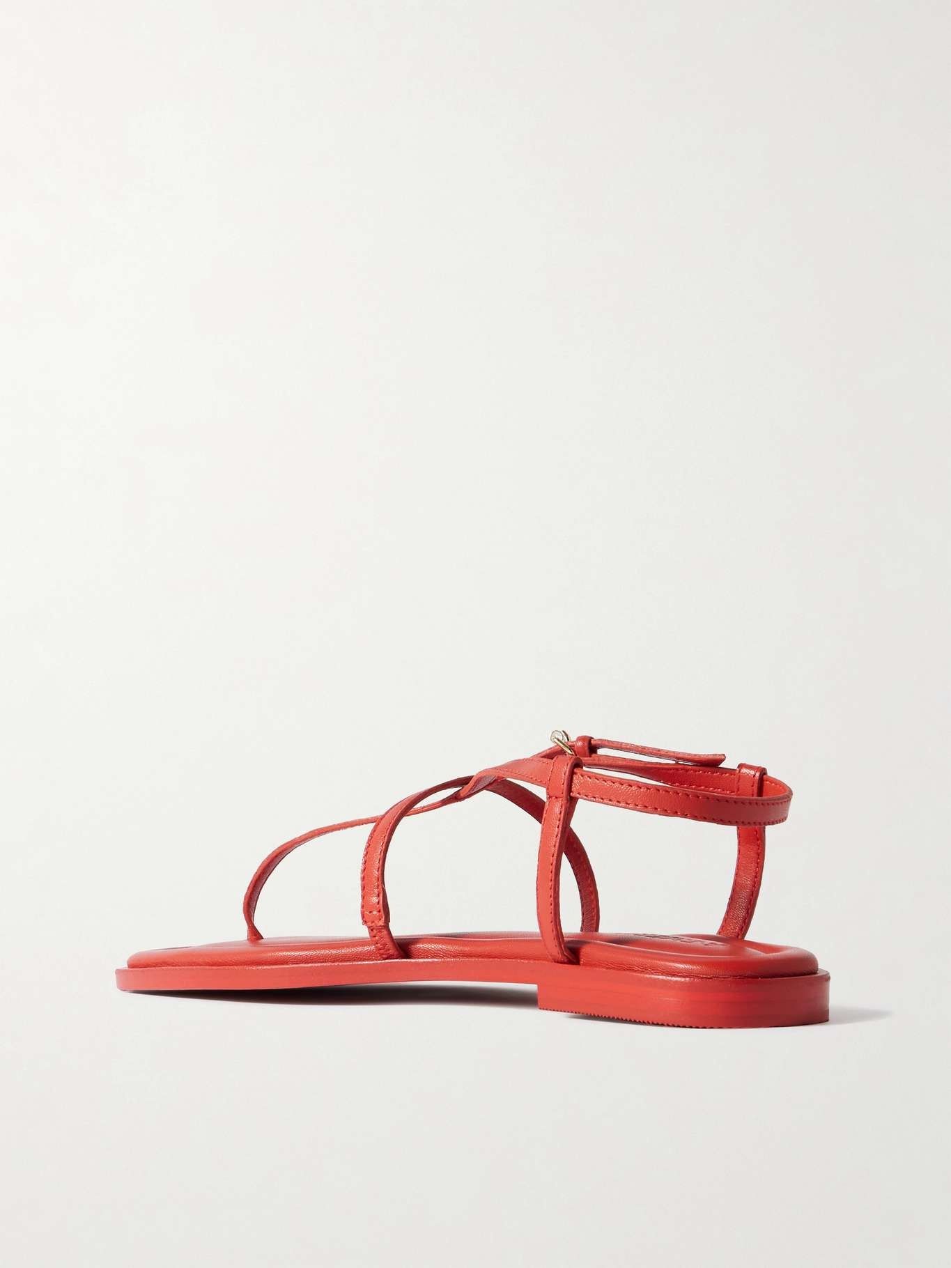 Remly leather sandals Red - 3