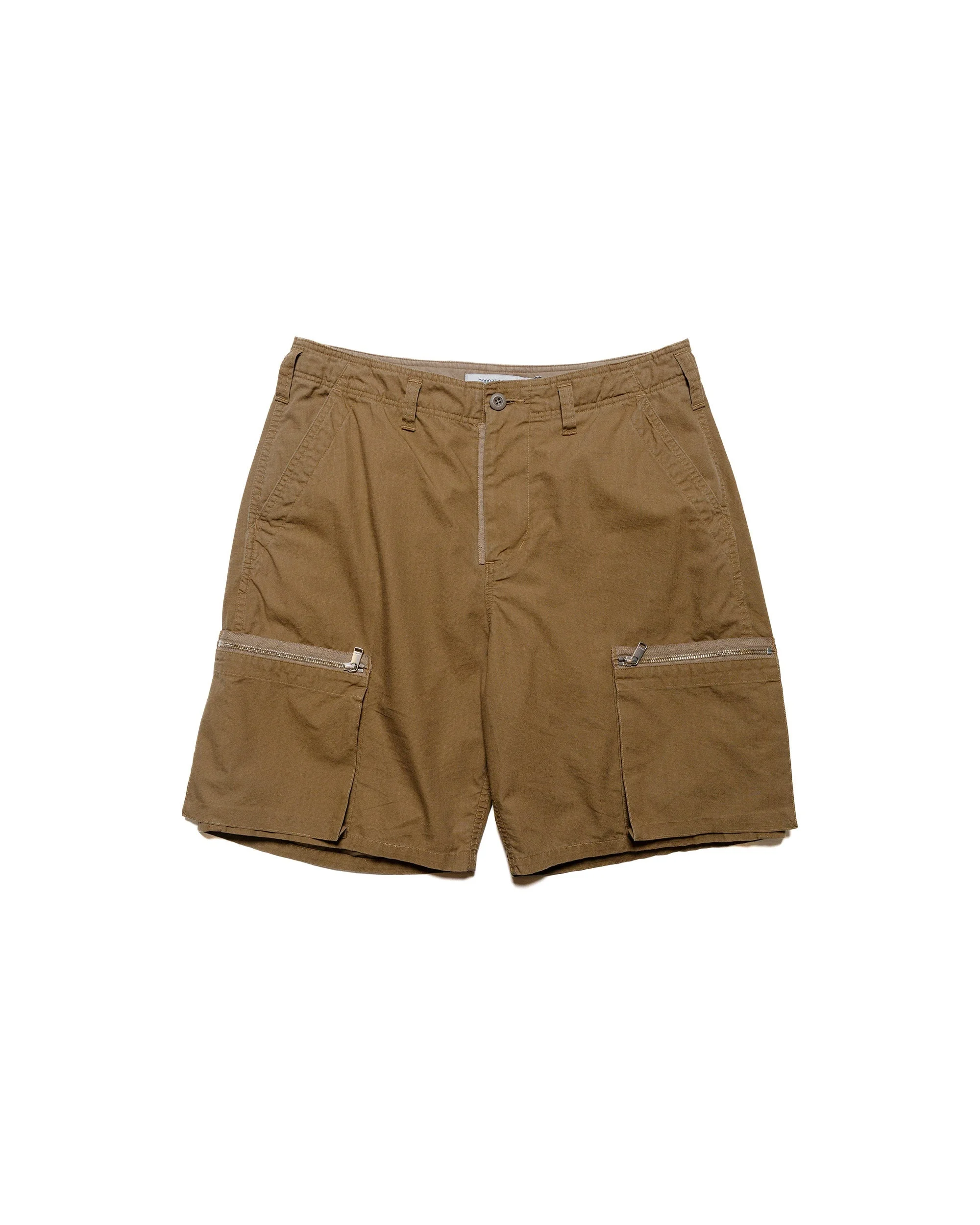Trooper 6P Shorts Cotton Ripstop Light Brown - 1