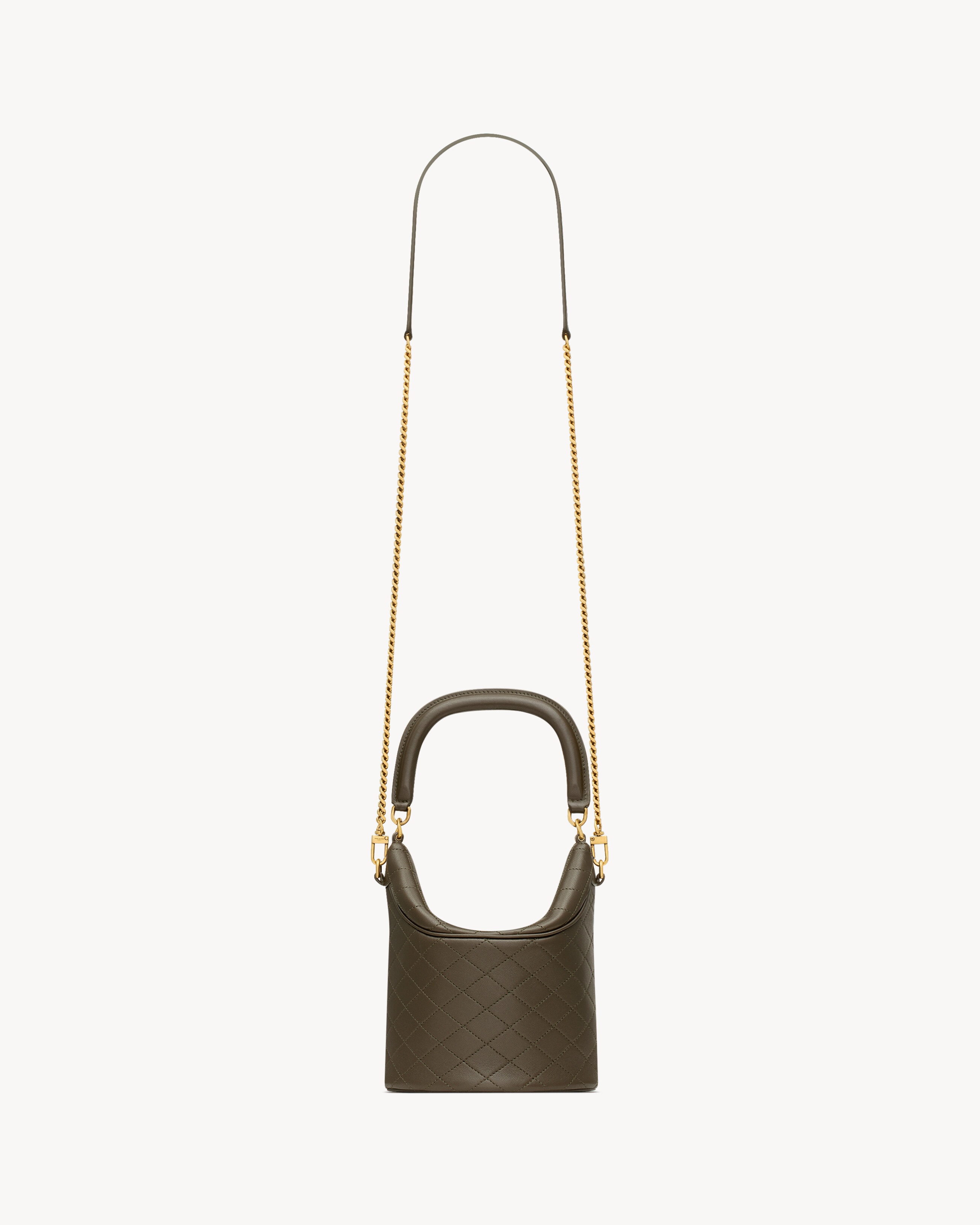 GABY BUCKET BAG IN LAMBSKIN - 3