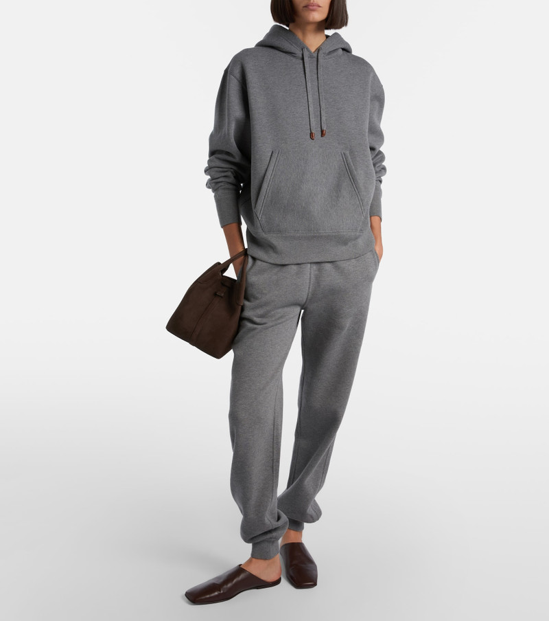 Loro Piana Banyan cotton and cashmere hoodie outlook