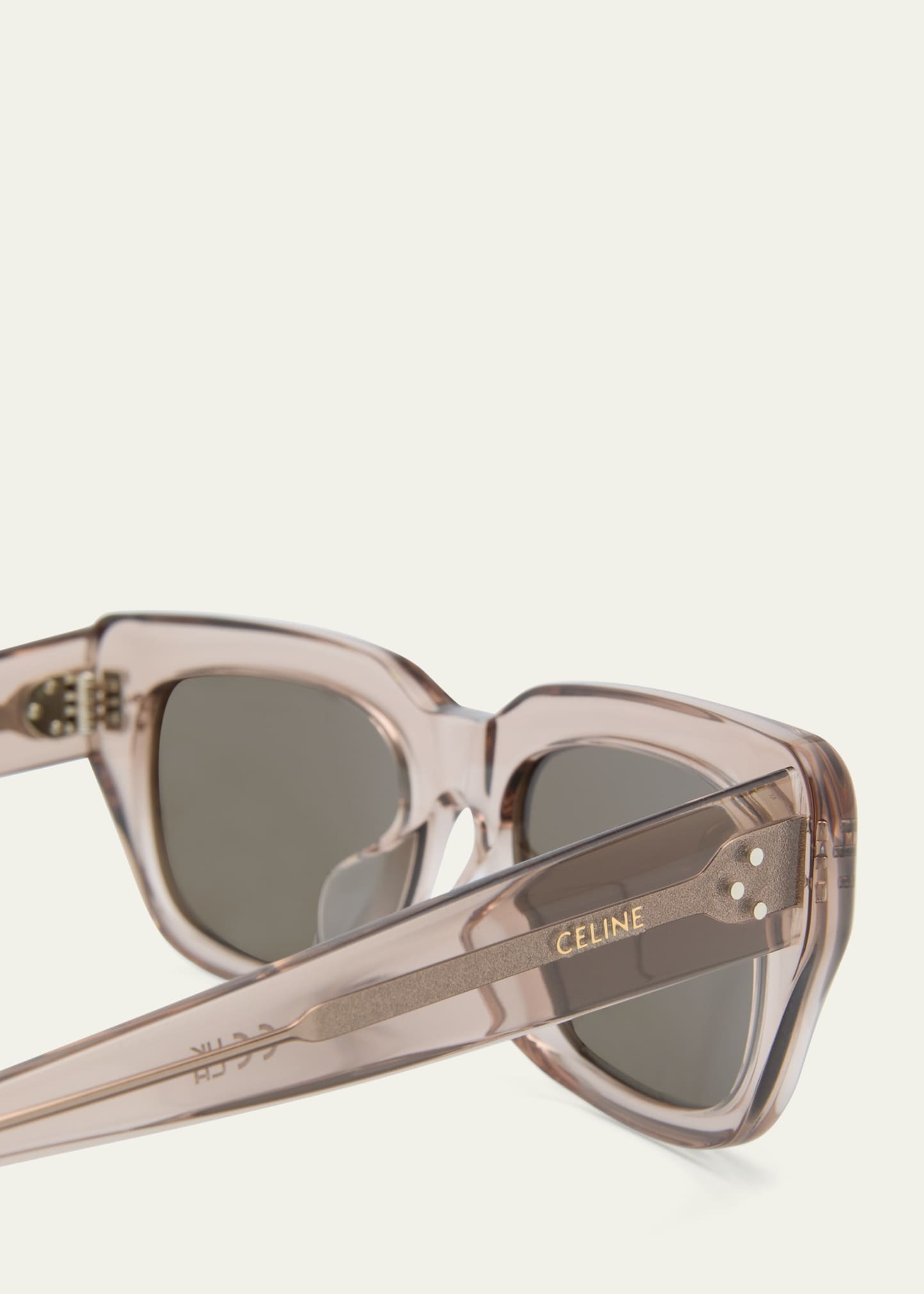 Men's 3-Dot Acetate Rectangle Sunglasses - 4