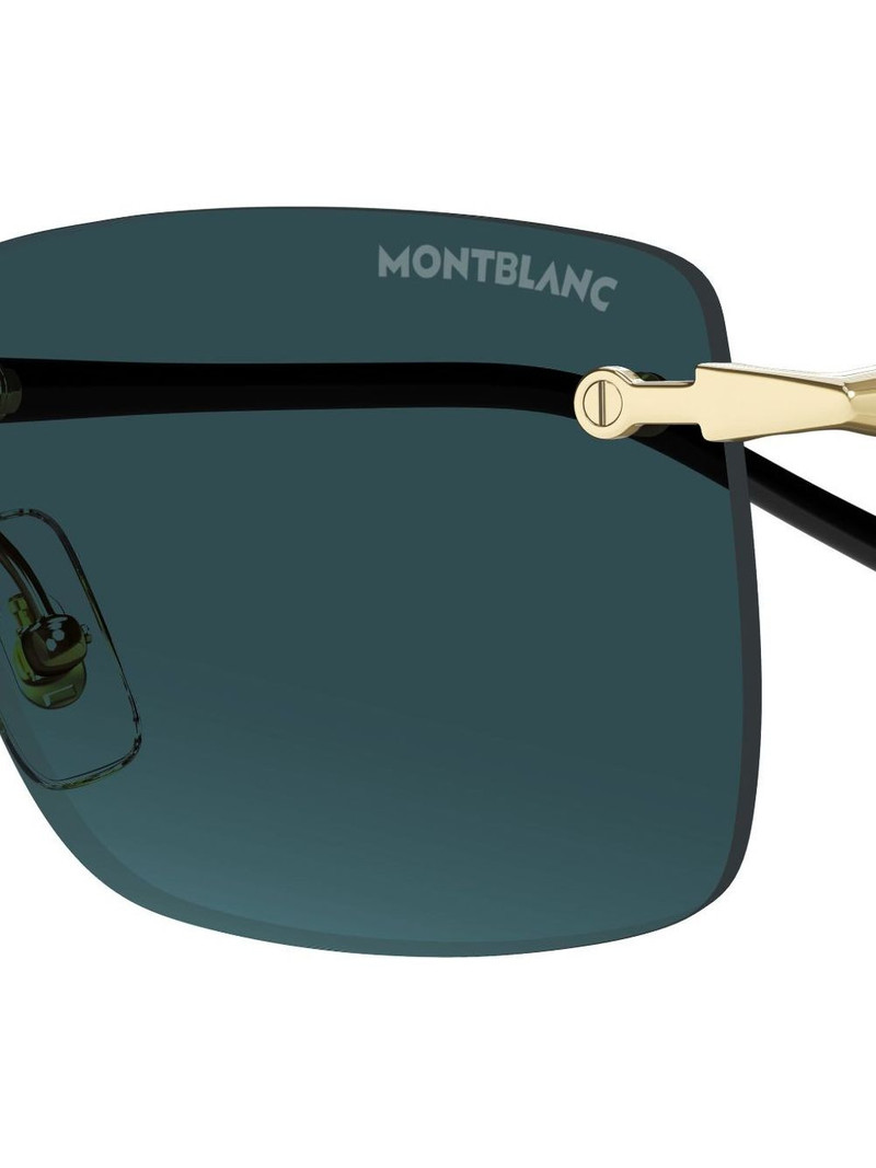 Montblanc rectangle sunglasses outlook