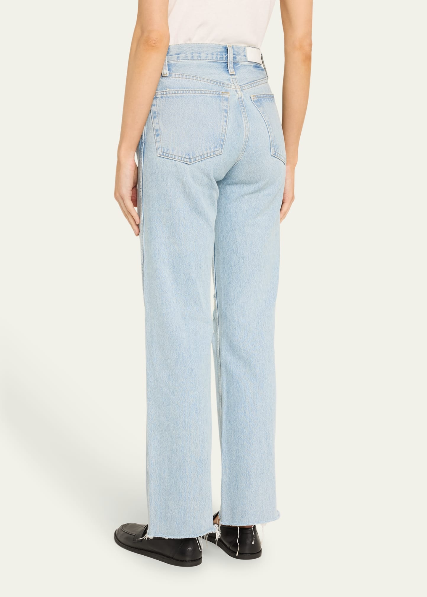 90s High-Rise Loose Straight Jeans - 3